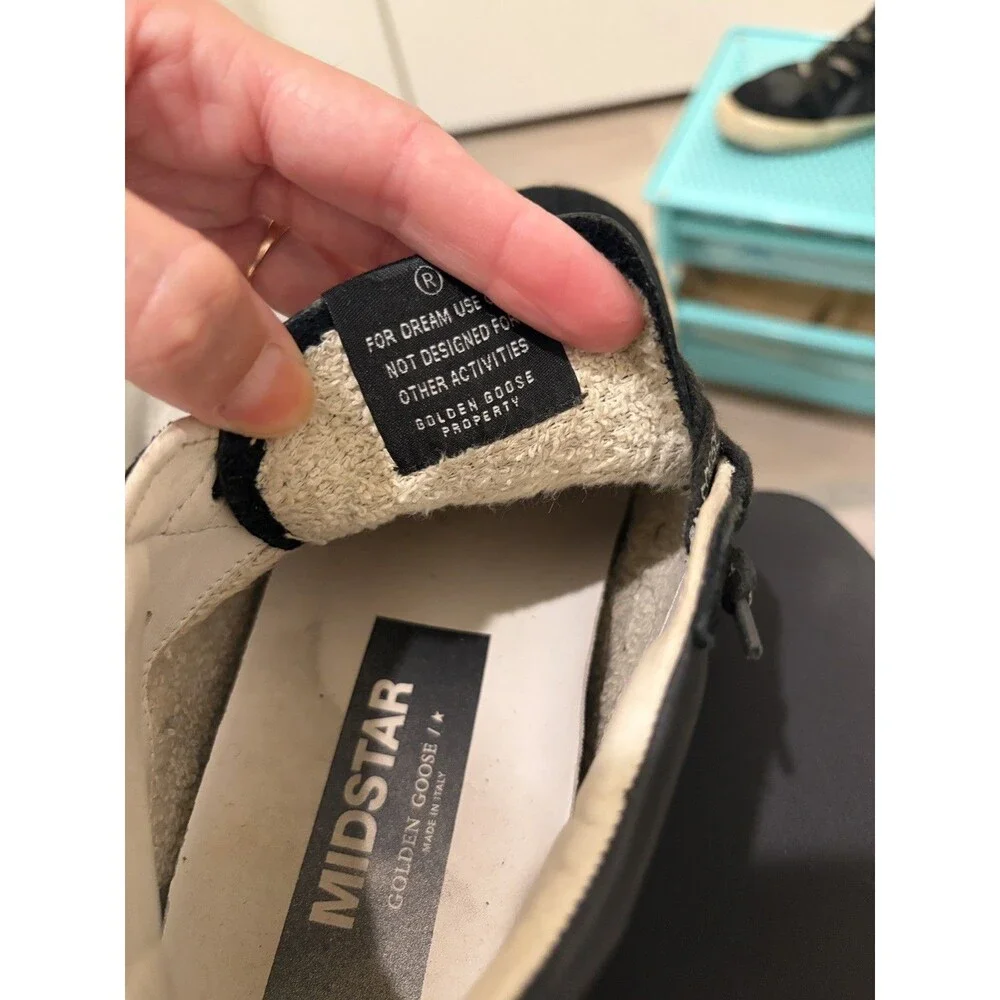 Size 39 - Golden Goose MidStar Black Edition High Top